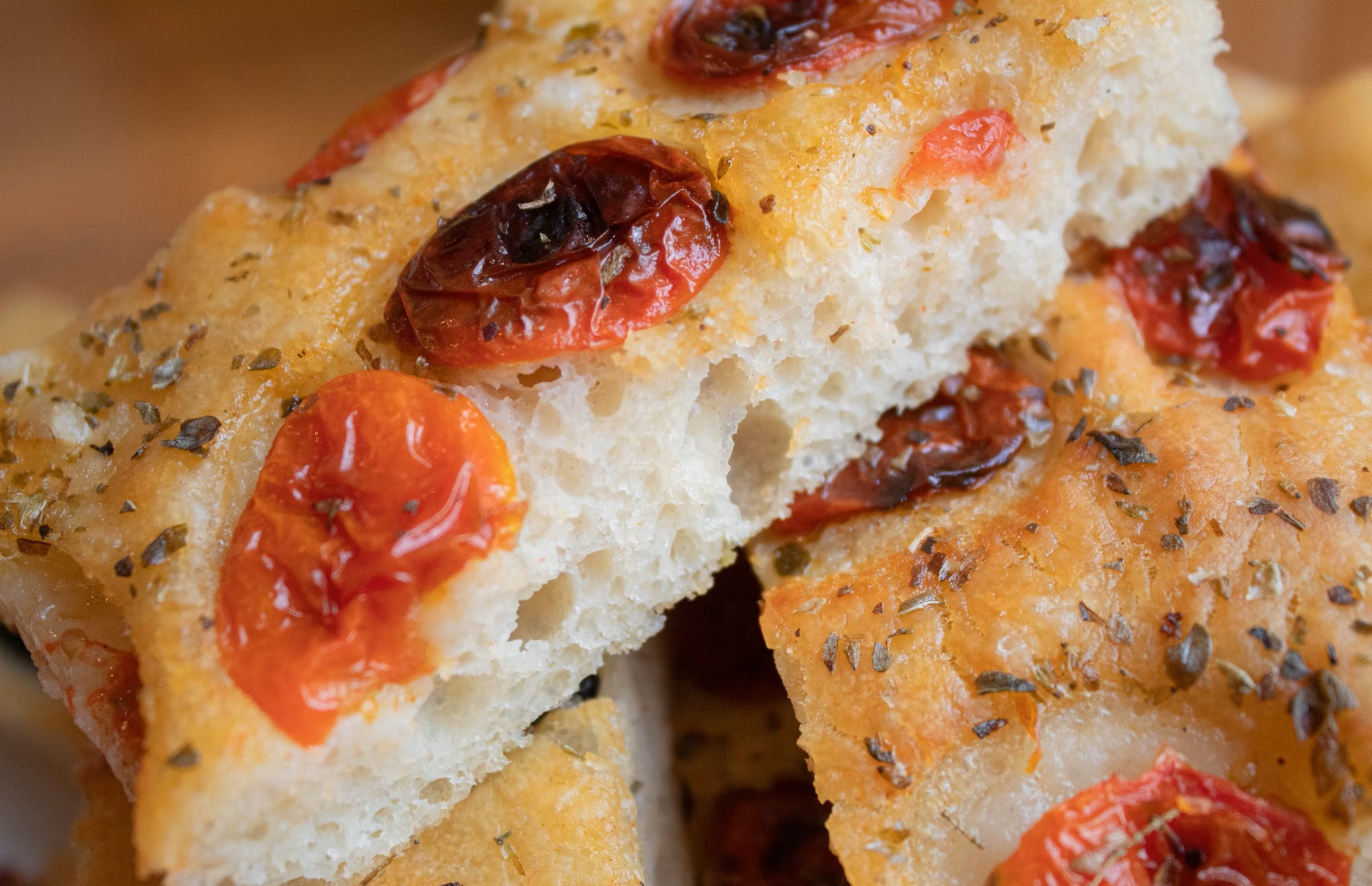 Glutenvrije focaccia